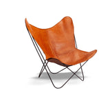 Silla BKF Butterfly - Funda Cuero Tapicería Whisky Vintage