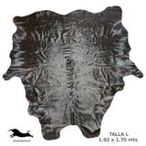 Alfombra Cuero Natural Talla L / 1,92 x 1,70 mts.