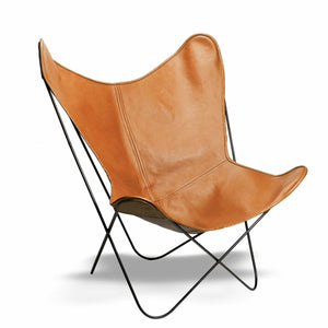 Silla BKF Butterfly- Funda Cuero Tapicería Willy Vintage