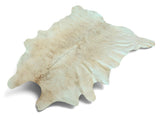 Alfombra Cuero Natural Talla XL / 2,11 x 1,82 mts.