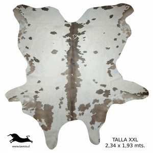 Alfombra Cuero Natural Talla XXL / 2,34 x 1,93 mts.